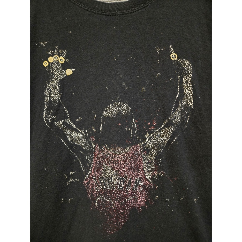 MICHAEL JORDAN CHICAGO BULLS 6 Rings CHAMPIONSHIP NBA Shirt ADULT Medium Vintage